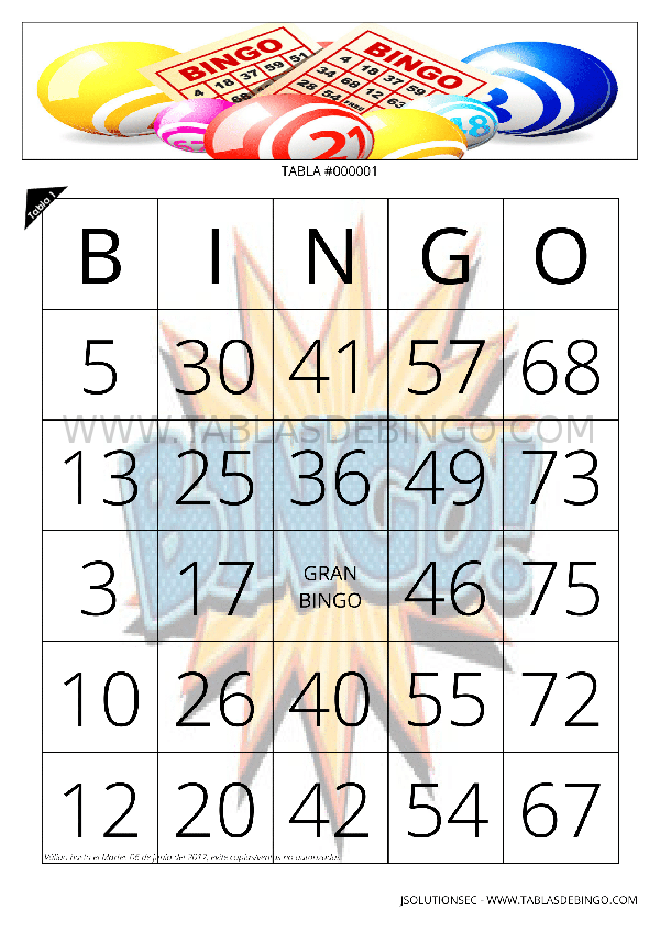 Tablas de bingo imprimir bingo tablas baby shower vrogue co